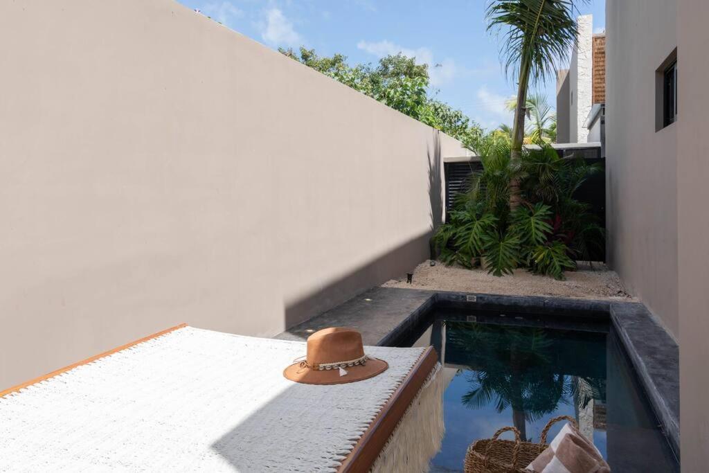 Departamento Boho Chic, Alberca Privada , Centrico Apartment Tulum Bagian luar foto