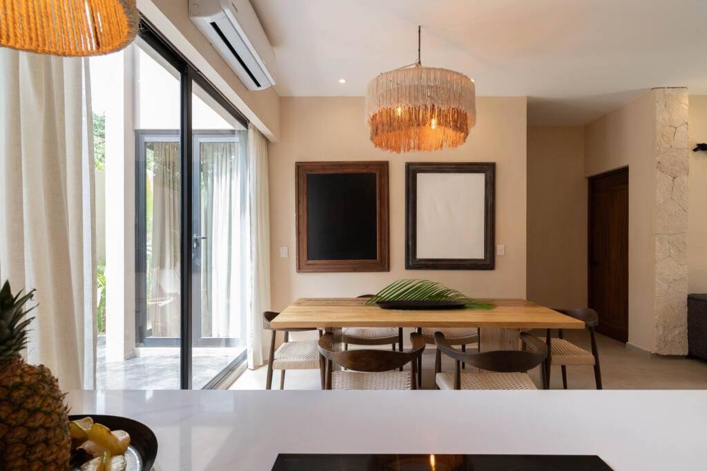 Departamento Boho Chic, Alberca Privada , Centrico Apartment Tulum Bagian luar foto